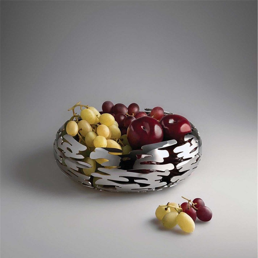 Alessi Bowls | Barknest Round Dish - Stainless Steel