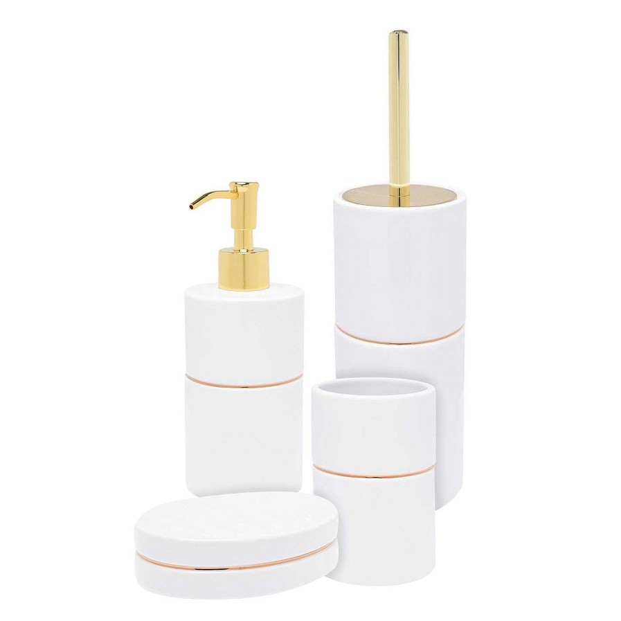 Hotel Collection Soap Dishes & Dispensers | Hotel Gold Ring Soap Dispenser