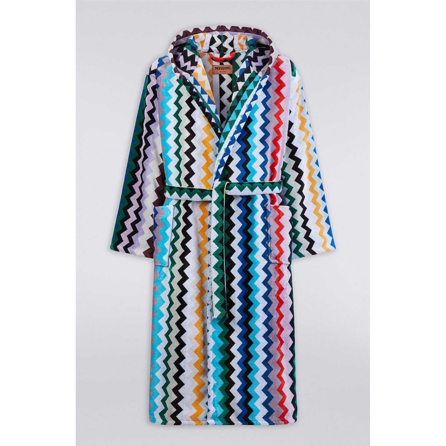 Missoni Home Collection Bathrobes & Dressing Gowns | Carlie Bathrobe With Hood - 100