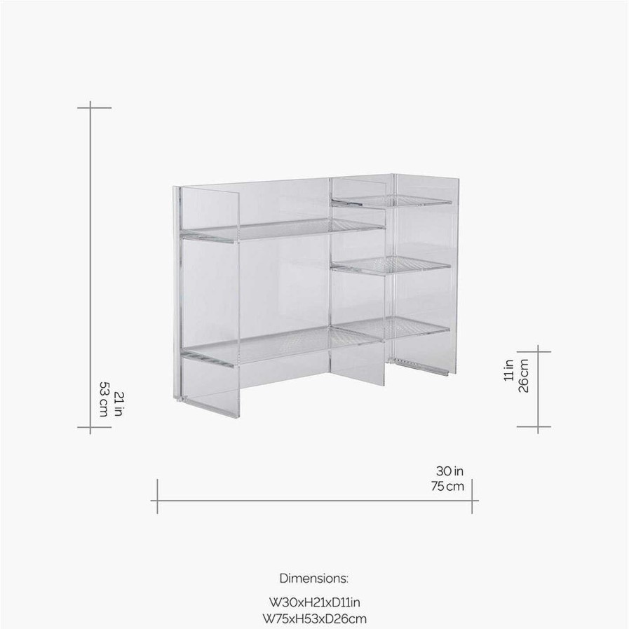 Kartell Bookcases & Shelving | Sound-Rack Shelf