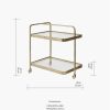 Nordal Bar Carts & Trolleys | Rectangle Trolley