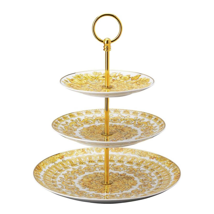 Versace Home Luxury Gifts | Medusa Rhapsody Cake Stand