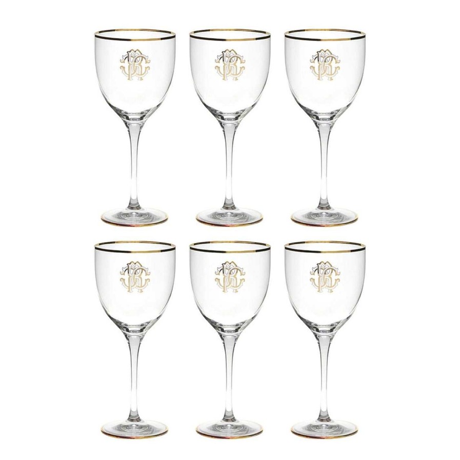 Roberto Cavalli Home Wine Glasses | S6Monogramwgls00