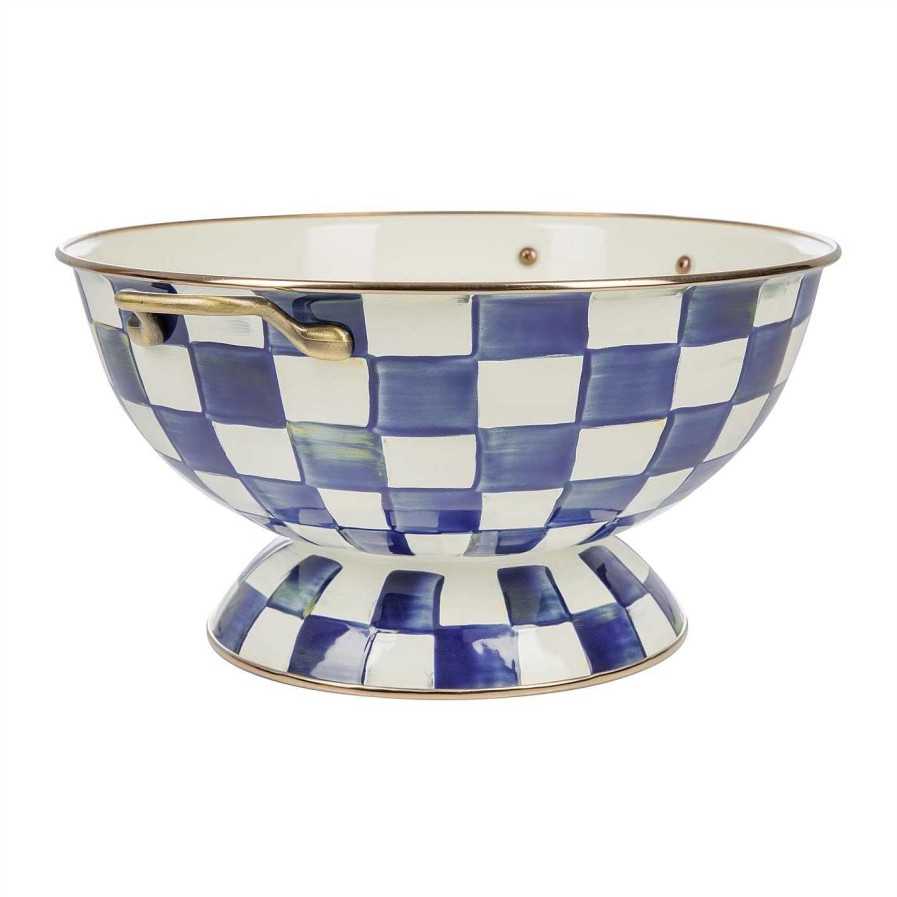 MacKenzie-Childs Decorative Bowls & Dishes | Royal Check Everything Bowl