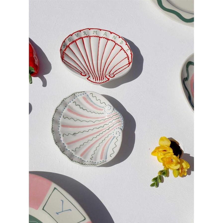 Laetitia Rouget Plates | Gourmande Tapas Shell Dishes - Set Of 2