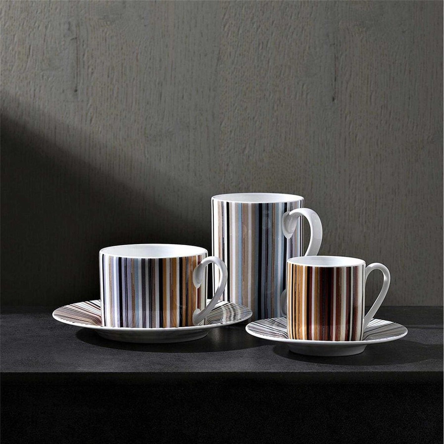 Missoni Home Collection Tea & Coffee | Stripes Jenkins Coffee Cup And Saucer