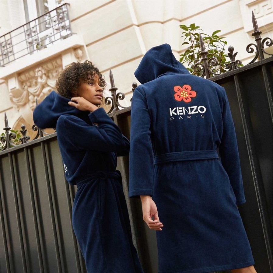 Kenzo Home Bathrobes & Dressing Gowns | K Boke Robe Navy