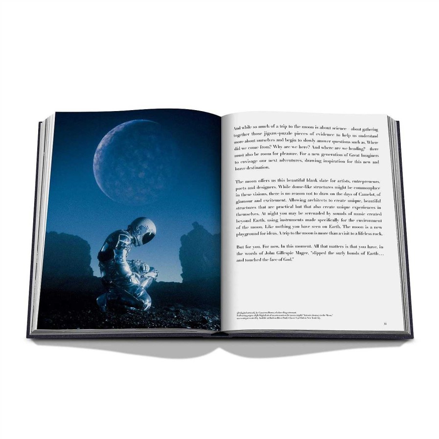 Assouline Coffee Table Books | Moon Paradise Book