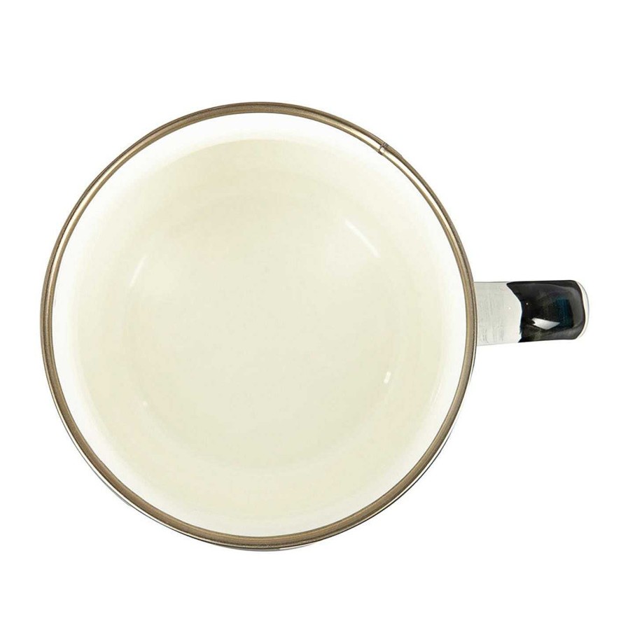 MacKenzie-Childs Tea & Coffee | Courtly Check Enamel Mug