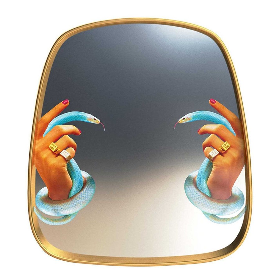 Seletti wears Toiletpaper Mirrors | Toiletpaper Mirror - Hands With Snakes