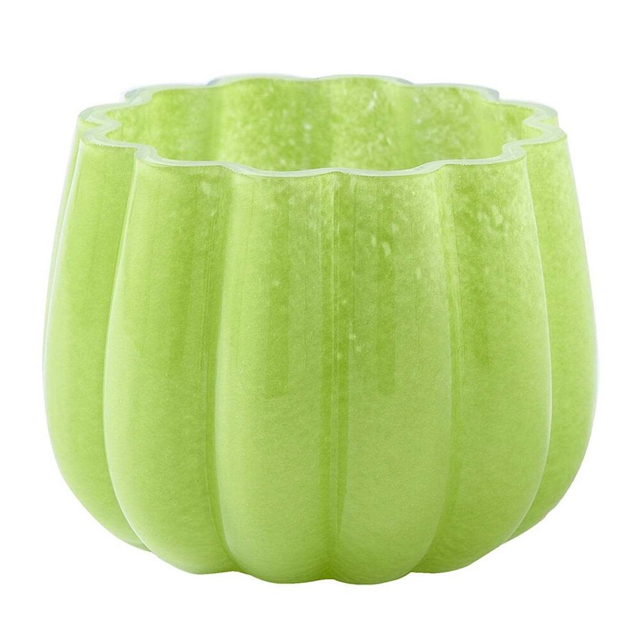 Pols Potten Candle Holders & Accessories | Melon Hurricane - Small