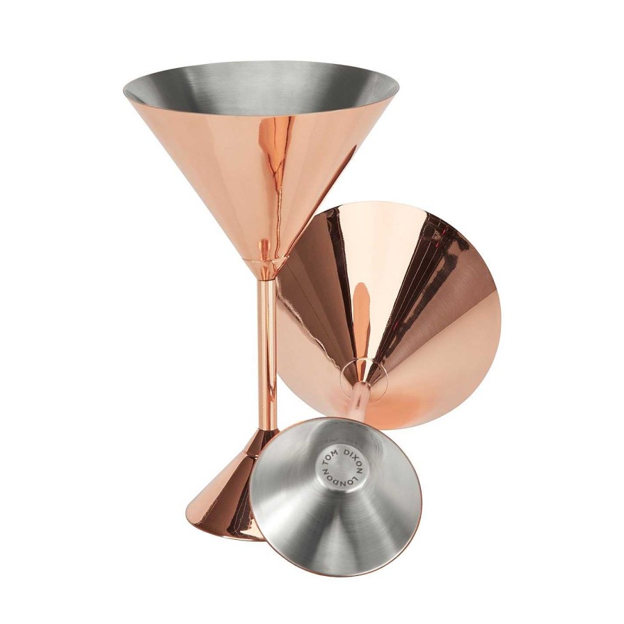 Tom Dixon Cocktail Glasses | Dixon Plum Martini Glasses - Set Of 2