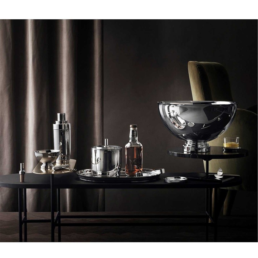 Georg Jensen Ice Buckets & Coolers | Manhattan Ice Bucket & Tong Set