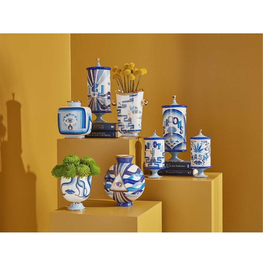 Jonathan Adler Jars & Canisters | Druggist Shrooms Canister