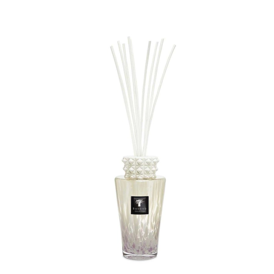 Baobab Collection Reed Diffusers | Totem Pearls Reed Diffuser - White Pearls - 5L