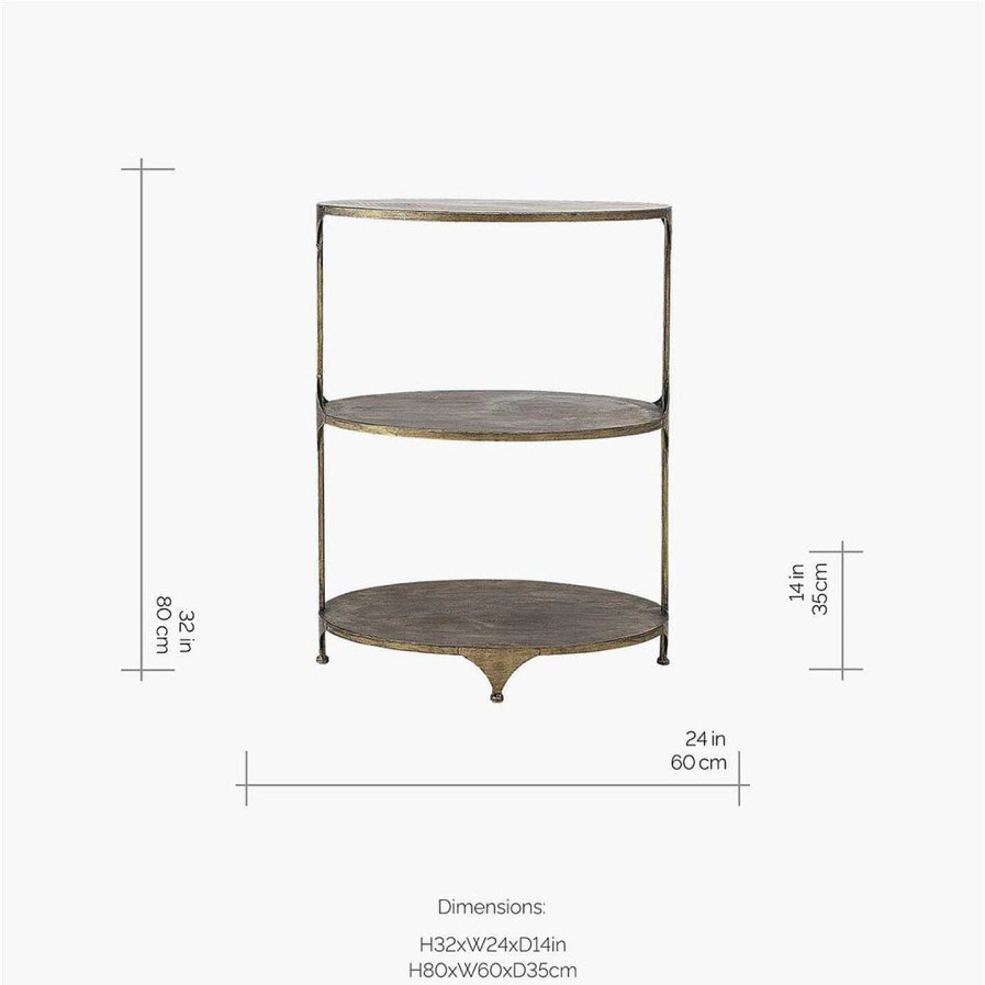 Bloomingville Side Tables | Metal Bar Table