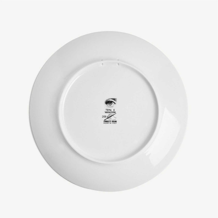 Fornasetti Plates | Tema E Variazioni Wall Plate No 206