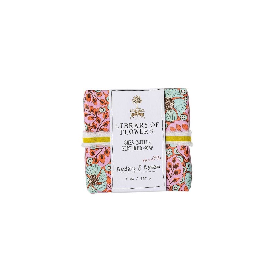 Library of Flowers Toiletries | Blue Flo Soap 09