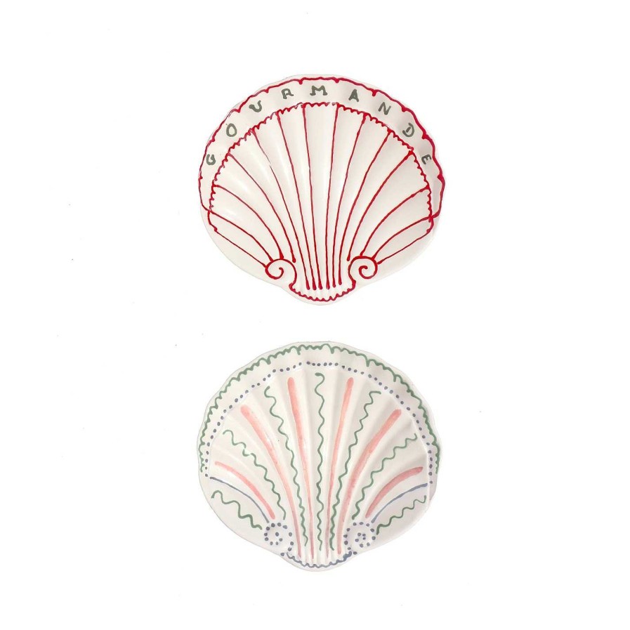 Laetitia Rouget Plates | Gourmande Tapas Shell Dishes - Set Of 2