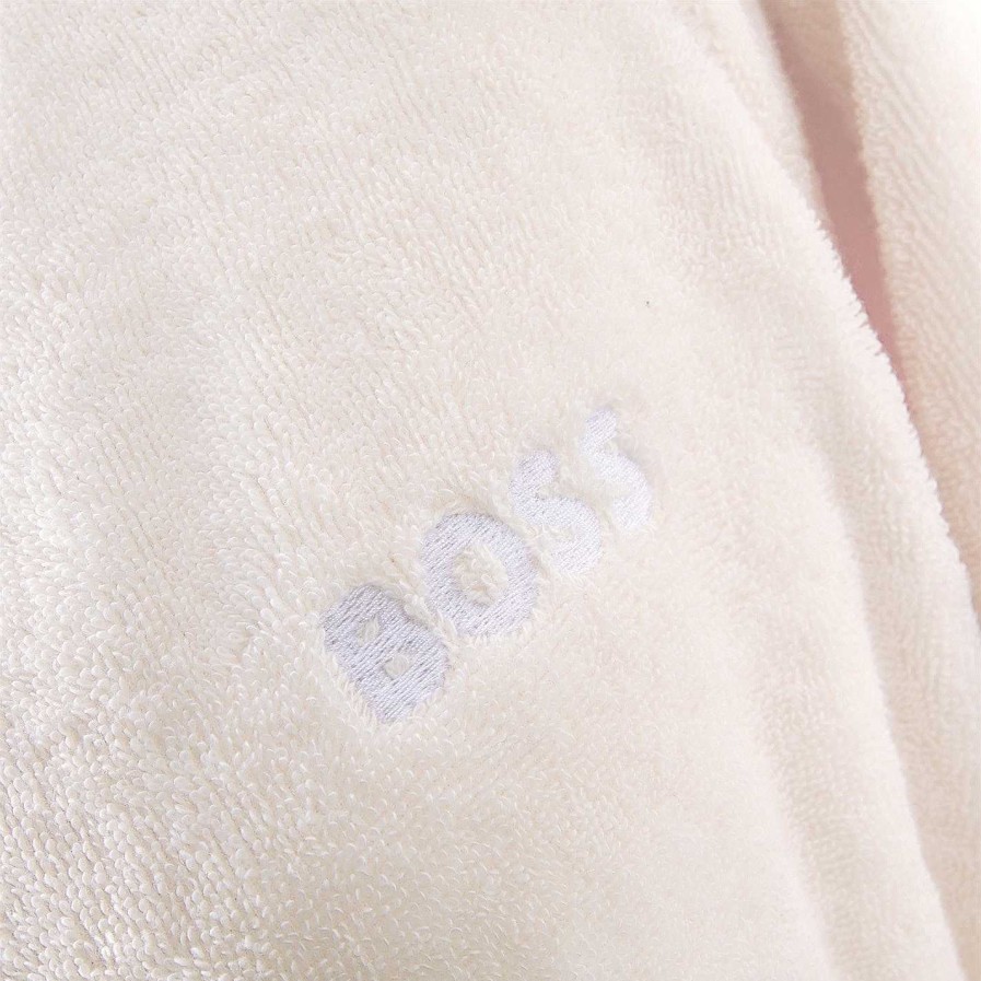 Boss Bathrobes & Dressing Gowns | Iconic Stripe Organic Cotton Robe