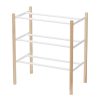 Yamazaki Storage | Extendable Three Tier Shoe Rack