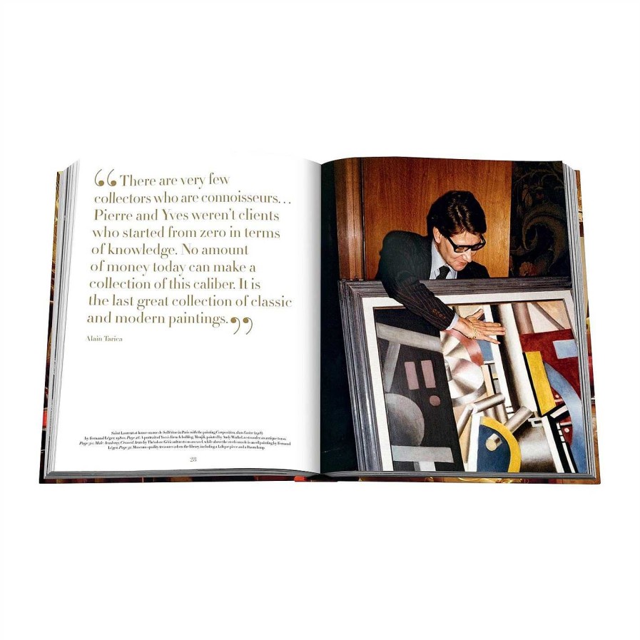 Assouline Coffee Table Books | Yves Saint Lauren At Home Book