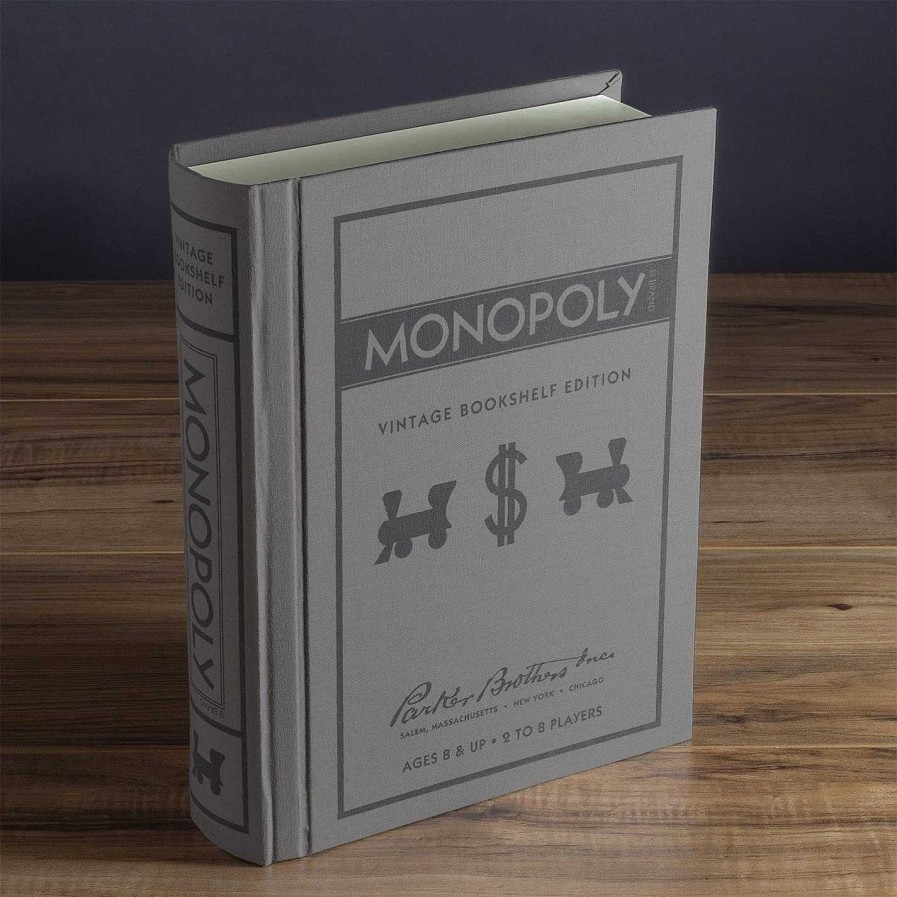 Wind Designs Board Games & Card Sets | Monopoly Vint Bshelf Ed