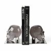 Jonathan Adler Bookends | Acrylic Skull Bookend - Set Of 2