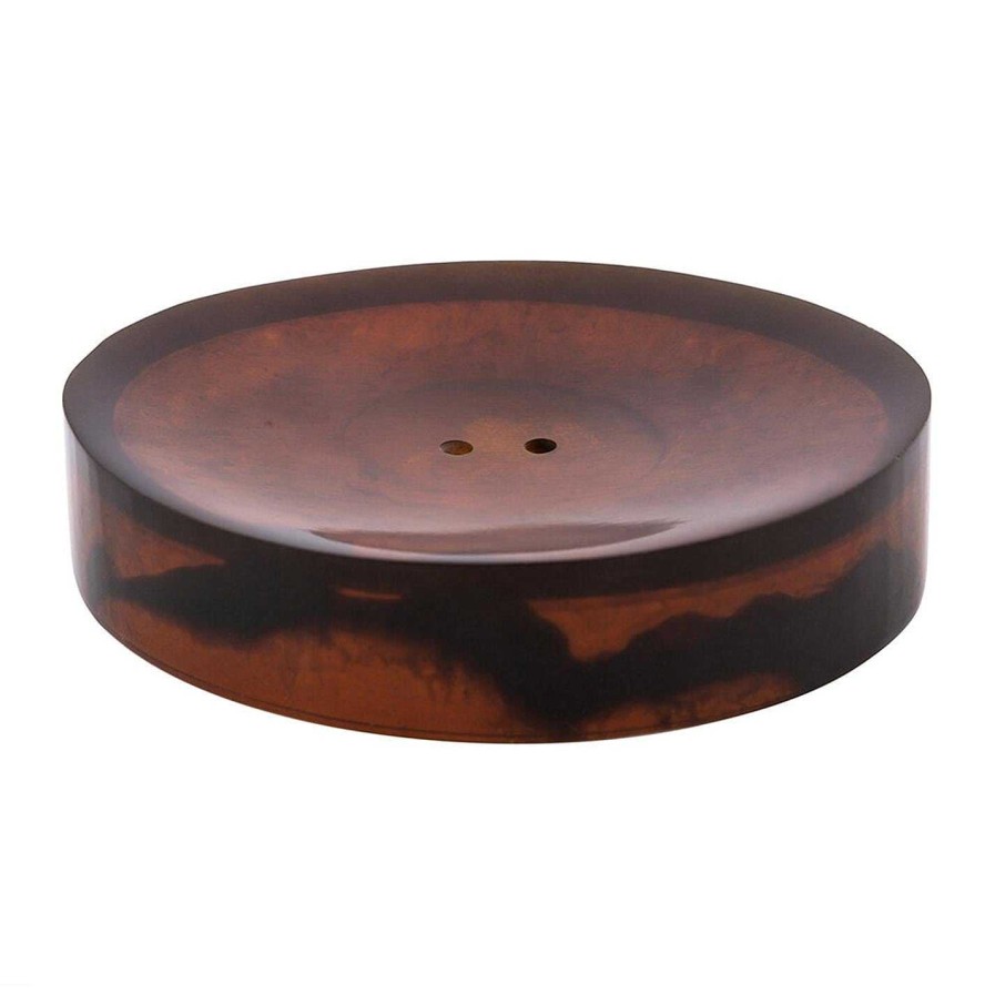 Global Explorer Soap Dishes & Dispensers | Tortoiseshell Effect Soap Dish