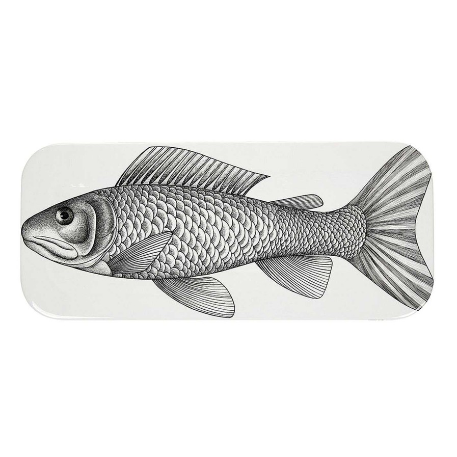 Fornasetti Trinket Trays | Pesce Tray - 25X60Cm