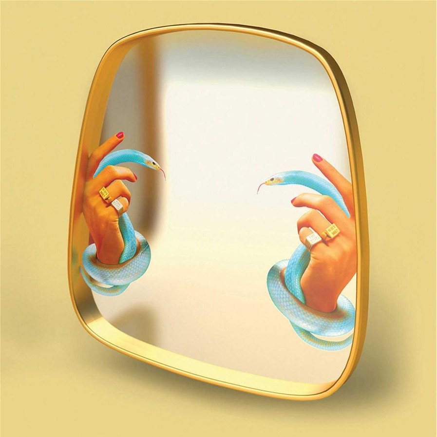 Seletti wears Toiletpaper Mirrors | Toiletpaper Mirror - Hands With Snakes