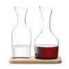 LSA Decanters & Carafes | Water/Wine Carafe And Oak Base