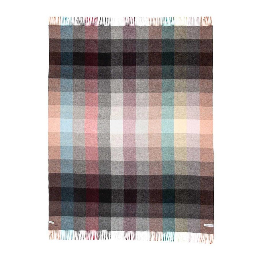 Paul Smith Throws & Blankets | Grid Cashmere Blanket