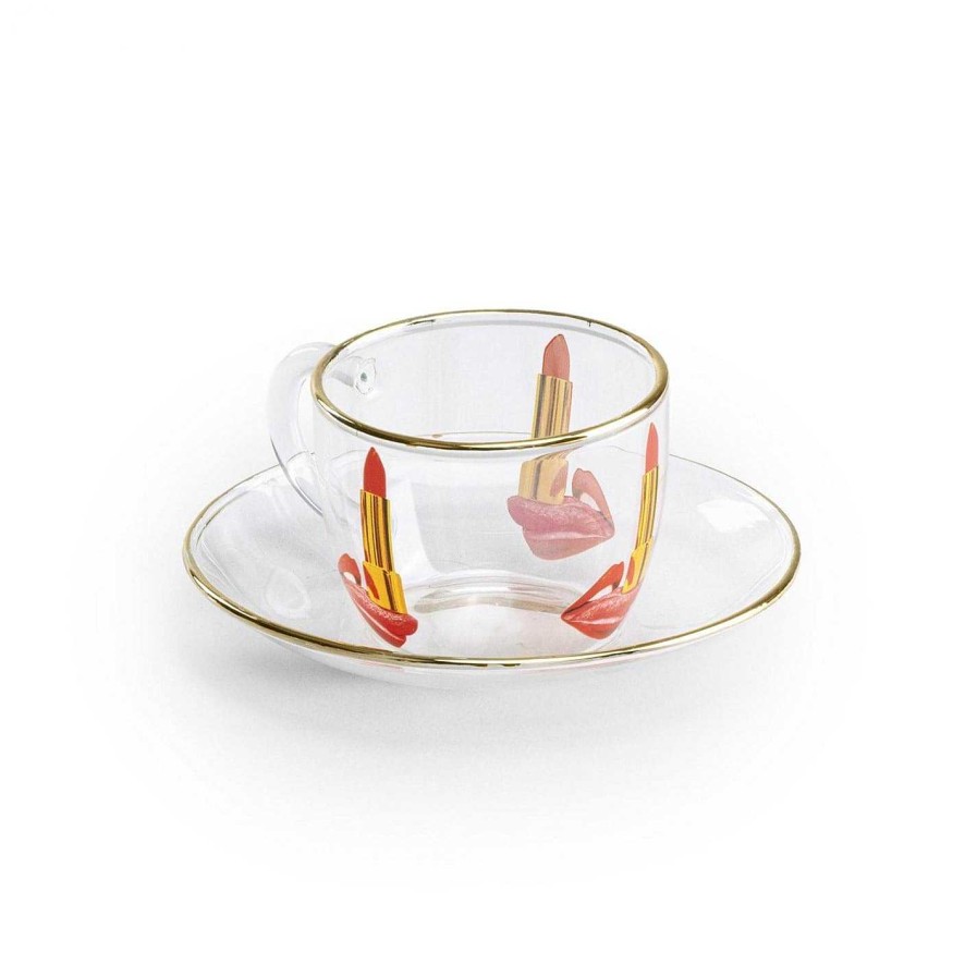 Seletti wears Toiletpaper Tea & Coffee | Toiletpaper Glass Coffee Set