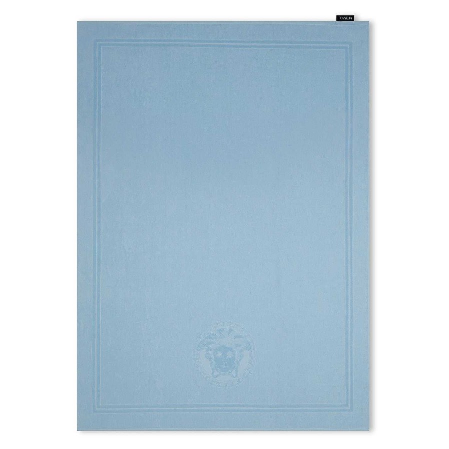 Versace Home Bath Towels | Medusa Towel - Blue