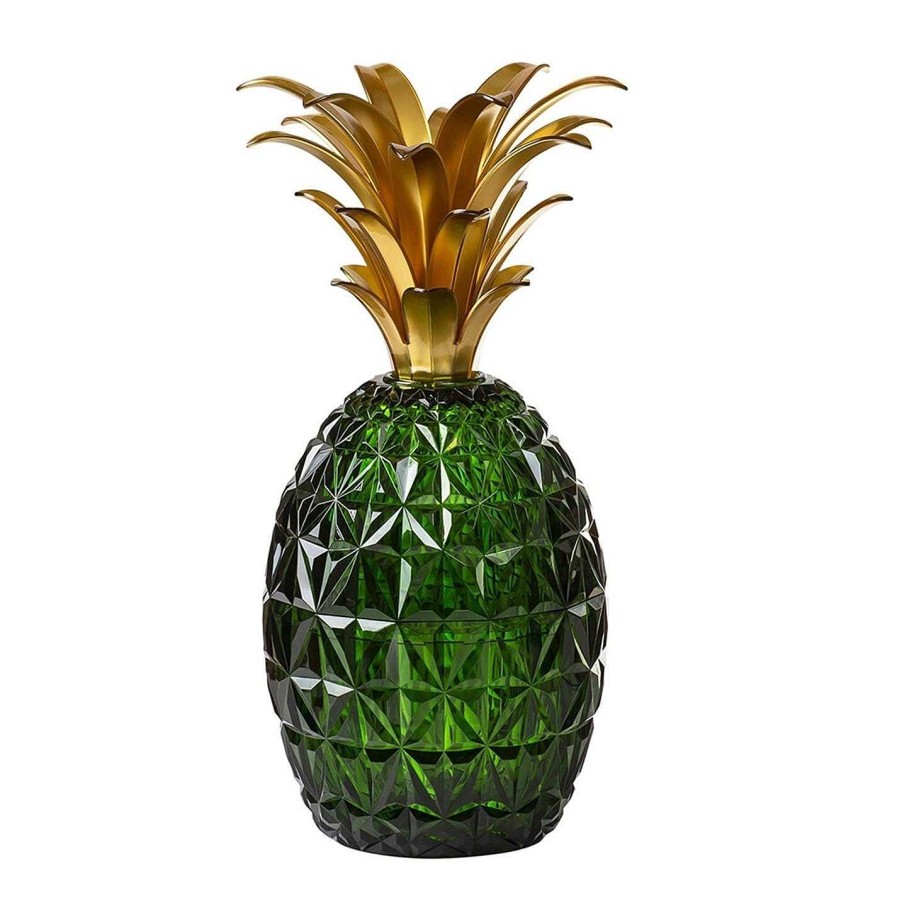 Mario Luca Giusti Ice Buckets & Coolers | Melissa Gold Leaf Pineapple