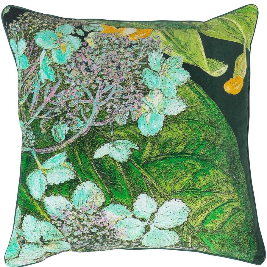 One Hundred Stars Cushions | Kew Hydrangea Cushion - 50X50Cm