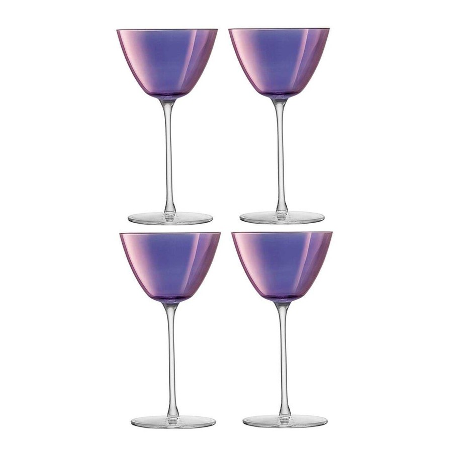 LSA Cocktail Glasses | Aurora Martini Glass - Set Of 4