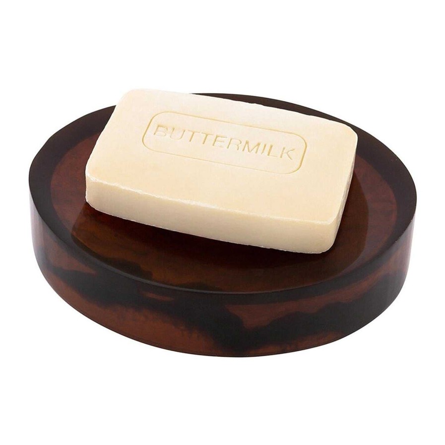 Global Explorer Soap Dishes & Dispensers | Tortoiseshell Effect Soap Dish