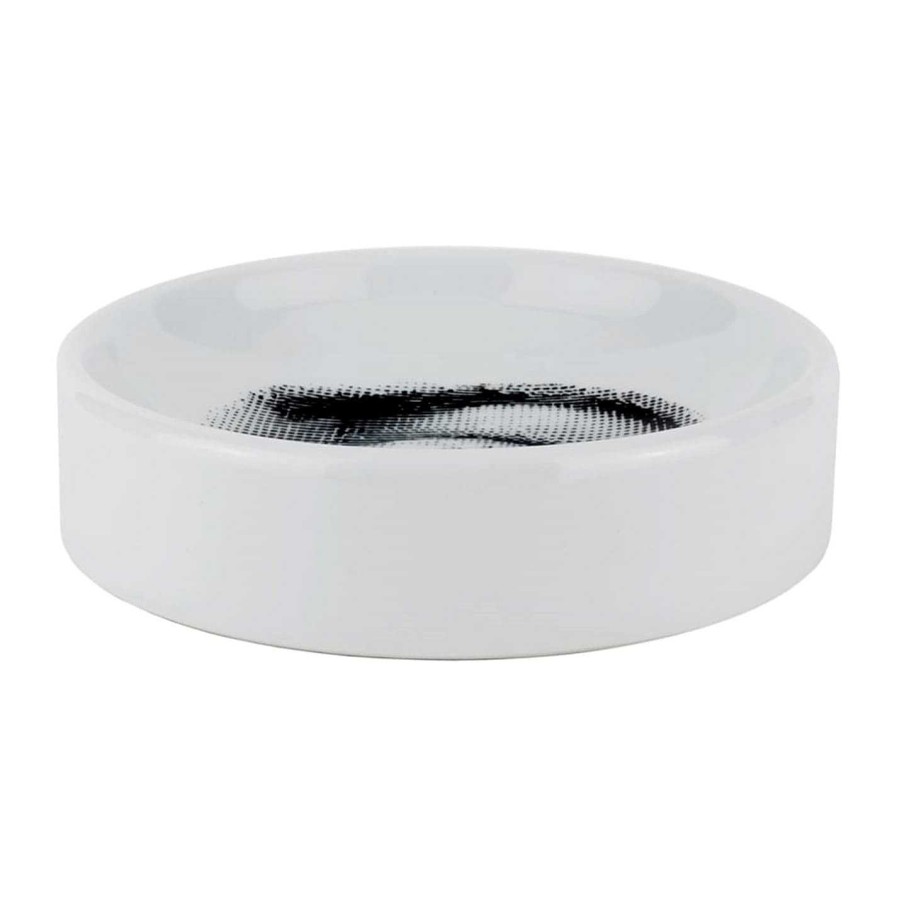 Fornasetti Trays | Tema E Variazioni Ashtray/Trinket Tray Black & White