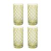 MacKenzie-Childs Tumblers & Highballs | Dashing Check Highball Glass - Set Of 4