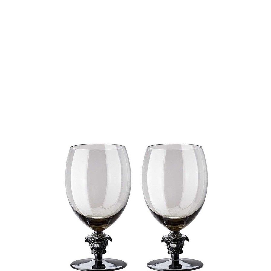 Versace Home Tumblers & Highballs | Medusa Lumiere 2Nd Edition Water Glasses - Set Of 2