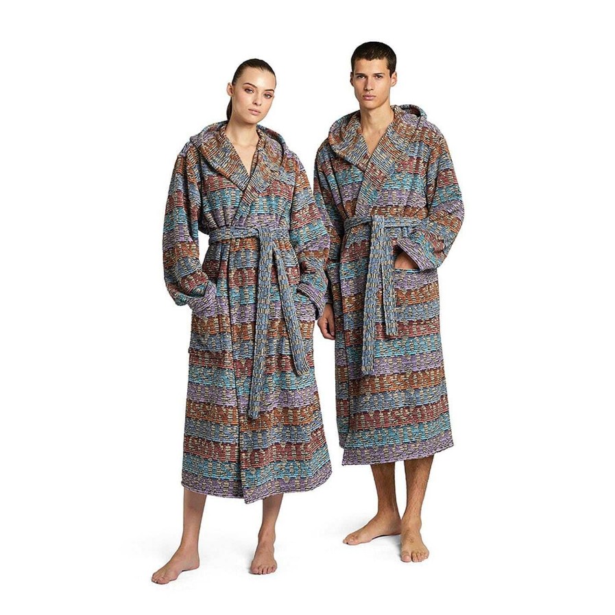 Missoni Home Collection Bathrobes & Dressing Gowns | Blake Hooded Bathrobe - 149