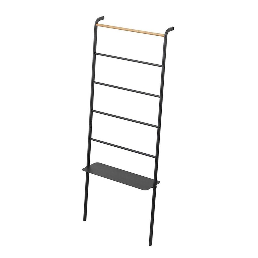 Yamazaki Bookcases & Shelving | Tower Ladder With Rack - Wide