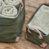 Aquanova Storage | Lubin Storage Basket - Sage Green - Medium