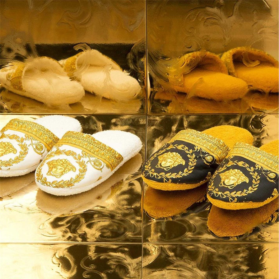 Versace Home Wellbeing Gifts | Home I Love Baroque Slippers