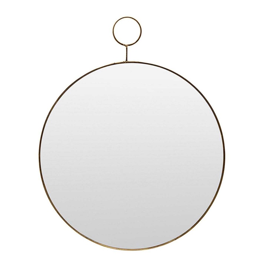 House Doctor Mirrors | Loop Mirror - Brass