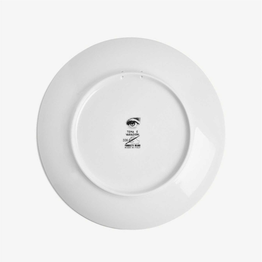 Fornasetti Plates | Tema E Variazioni Wall Plate No 336