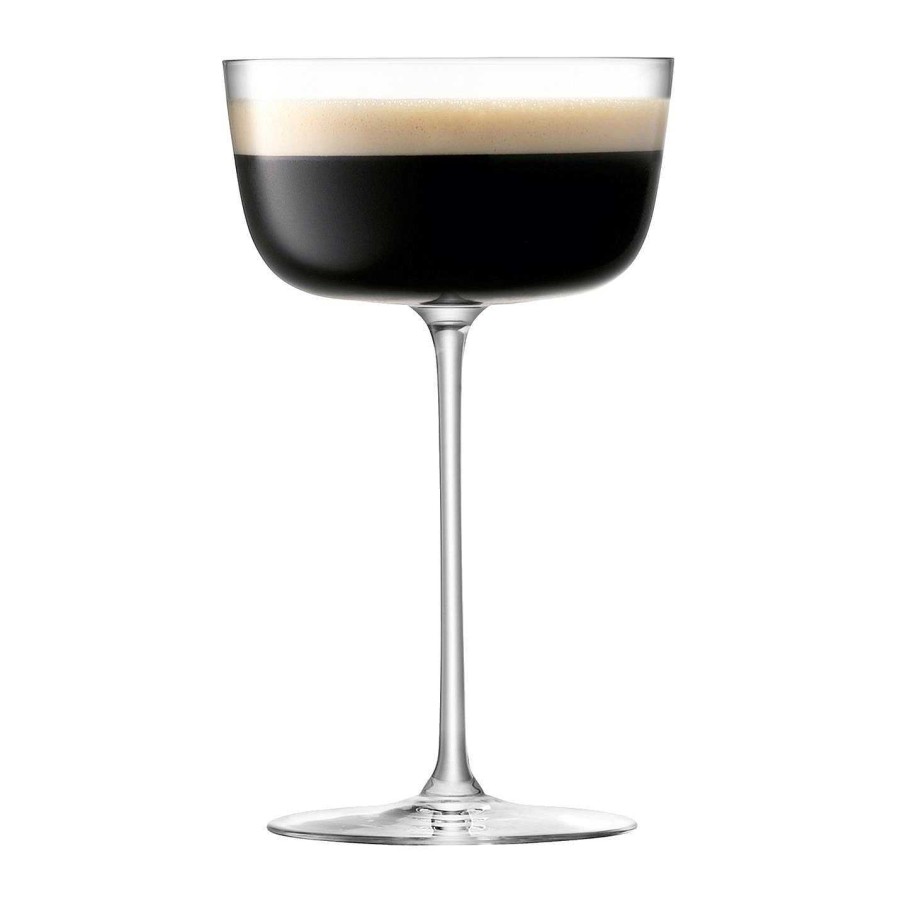 LSA Cocktail Glasses | Borough Cocktail Saucer - Set Of 4