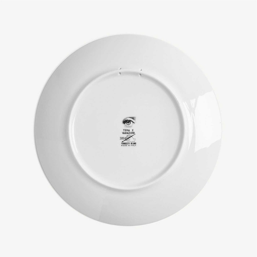 Fornasetti Plates | Tema E Variazioni Queen Lina Wall Plate